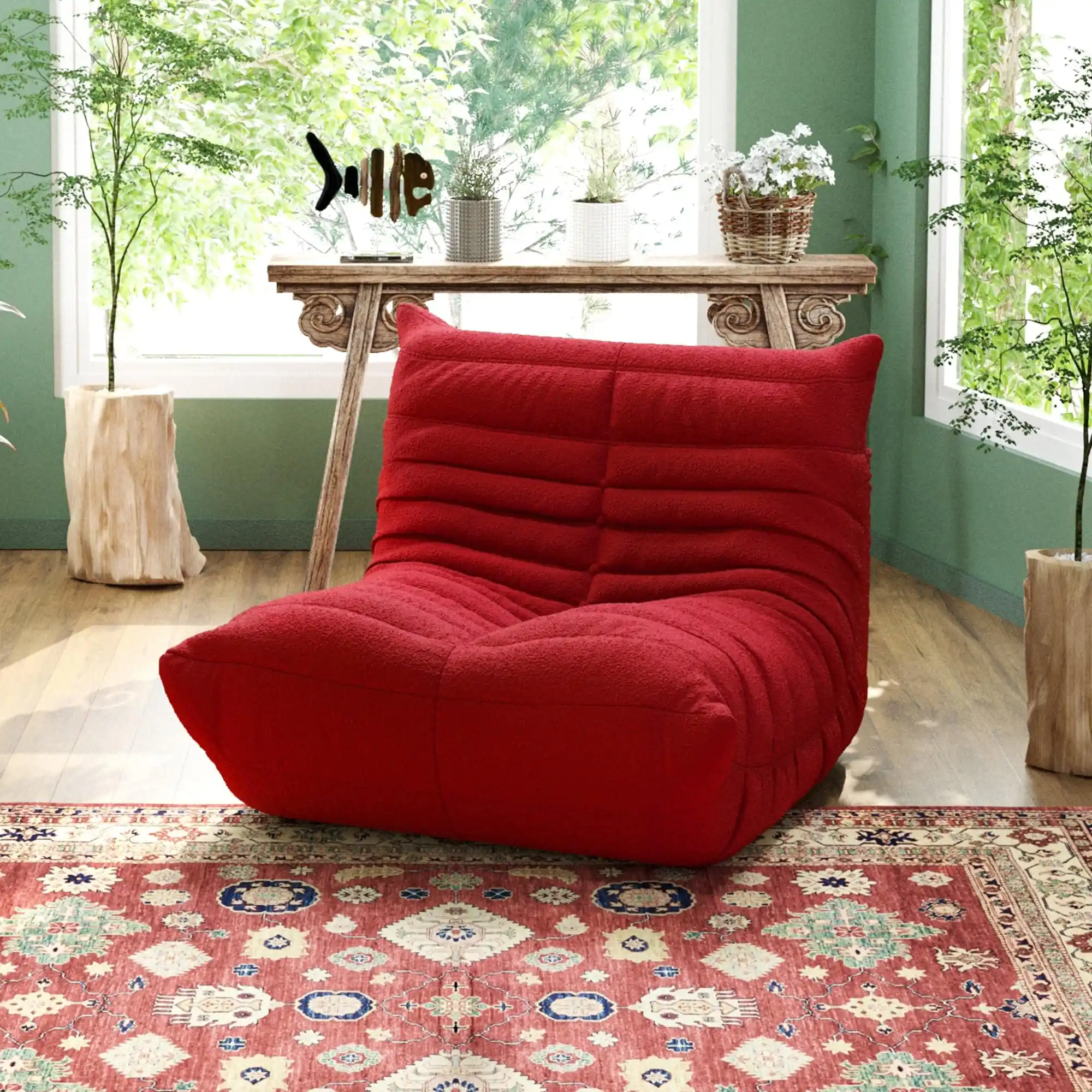 Togo sofa red