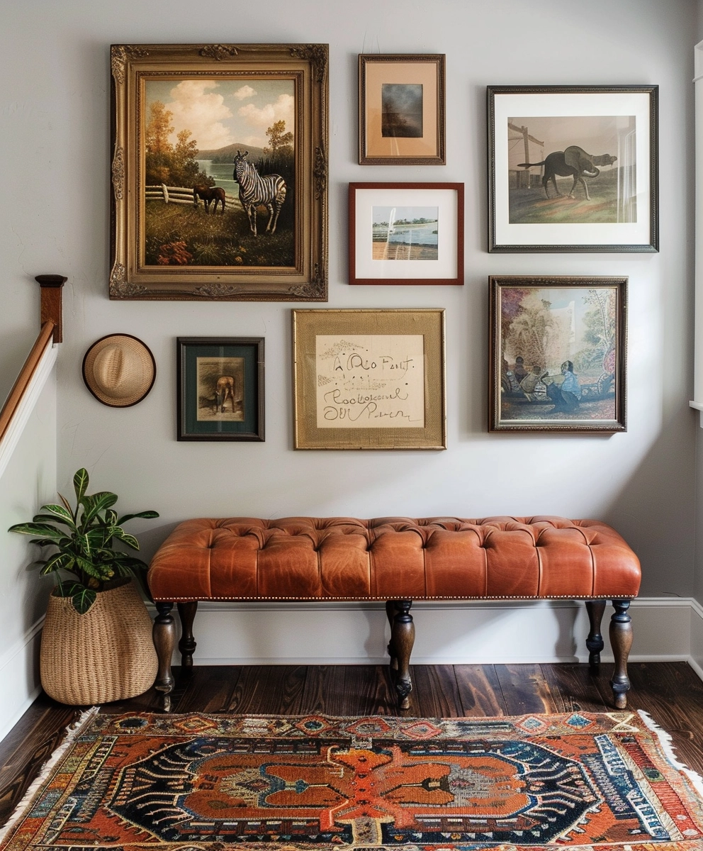 gallery wall art vintage style