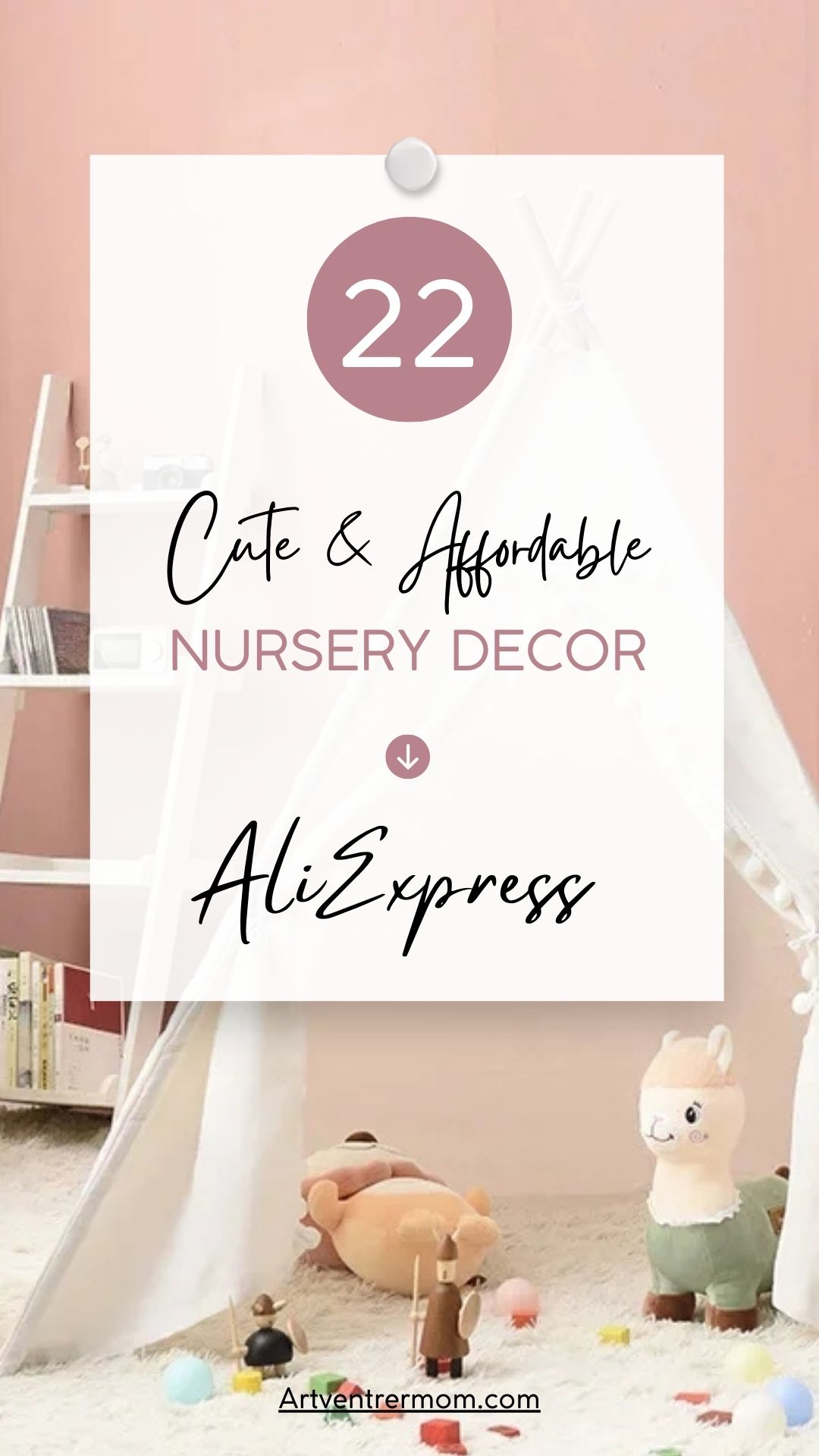 Cute affordable aliexpress nursery decor